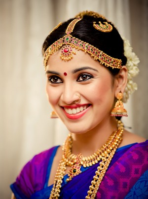 Neeta-Shankar-Photography-Beautiful-Bridal-Portrait-Chennai-South-Indian-bride-tamil-nadu-traditional-wedding-jewelry